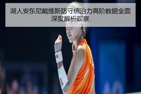 湖人安东尼戴维斯防守统治力高阶数据全面深度解析观察